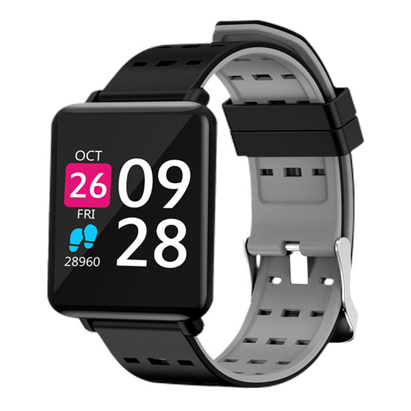 black / grey