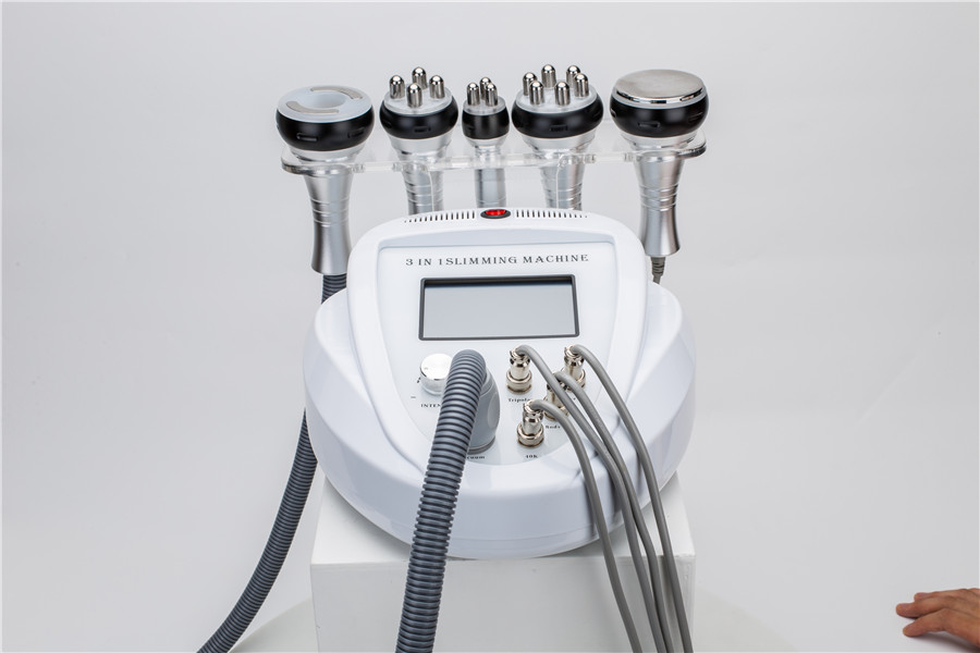 5 in 1 RF Frequency Bipolar Portable Ultrasonic Cavitation Vacuum Slimming Machine Shaping Beauty Removal Cellulite