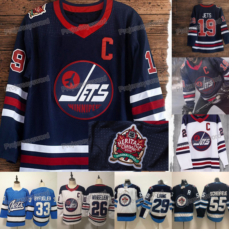 winnipeg jets black jersey
