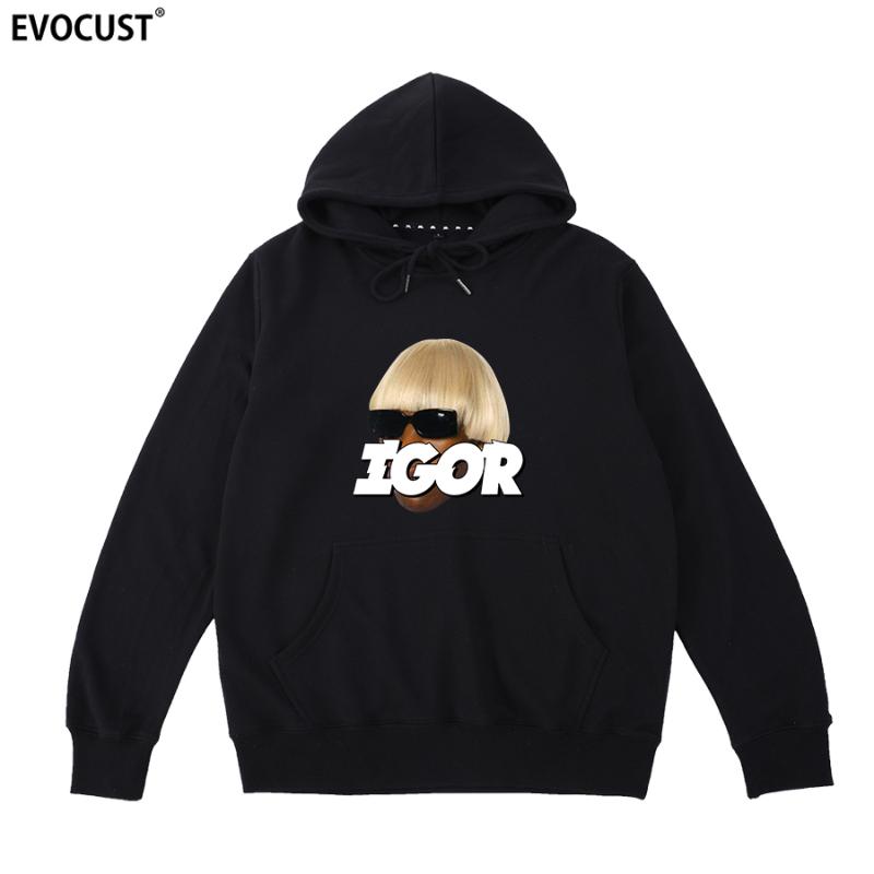 

Golf Wang Wolf Smile Igor Skate Cherry Bomb Tyler The Creator Hoodies Sweatshirts Men Women Unisex Cotton, Black