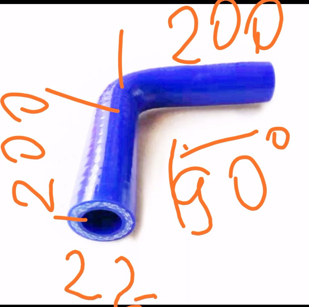 

ID:22mm 90 Degree Standard Elbow silicone hose hose lenght 200mm