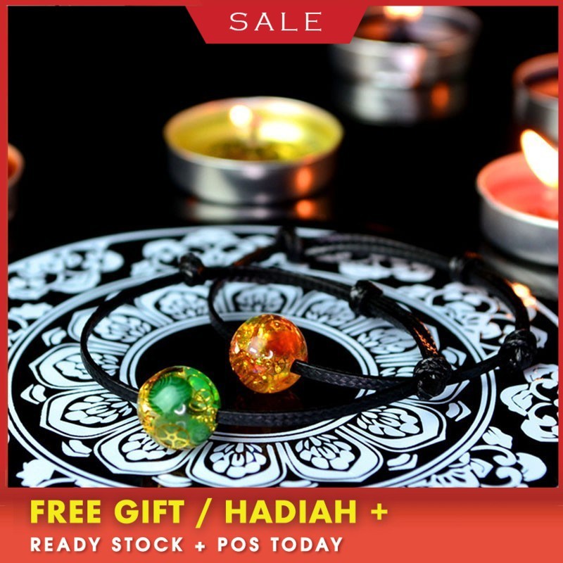 

Elite Orgonite Natural Aura Crystal Bracelet Reiki Beads For Jewelry Making For Women Charm Jewelry Gifts Couples Bracelets