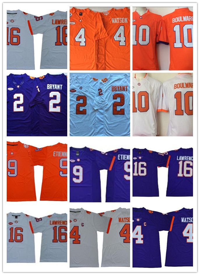 

2019 College Clemson Tigers #16 Lawrence Kids Jersey 9 Travis Etienne Jr. 10 Ben Boulware 2 Kelly Bryant 4 Watson Hunter Football Jerseys, Black