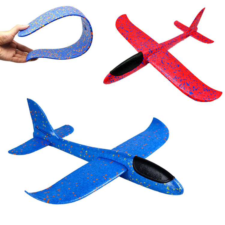 

Kids Aircraft Model Toy EPP Foam Hand Throw Airplane Outdoor Launch Glider Plane Kids Gift Toy with box Kids Outdoor Game Toys ESS242