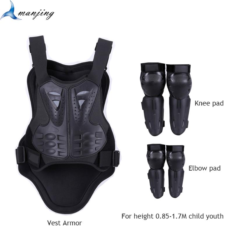 

Universal Model 0.85-1.7M Child Baby Youth Body Protect Waistcoat Vest Armor Kids Motocross Motorcycle Cycling Chest Spine pad