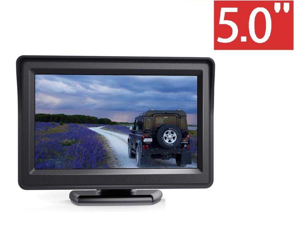 

HD 5 Inch TFT LCD Car Color Rear View Monitor Screen for Parking Backup Camera, HD Full Color Wide Screen for Car Reverse Camera