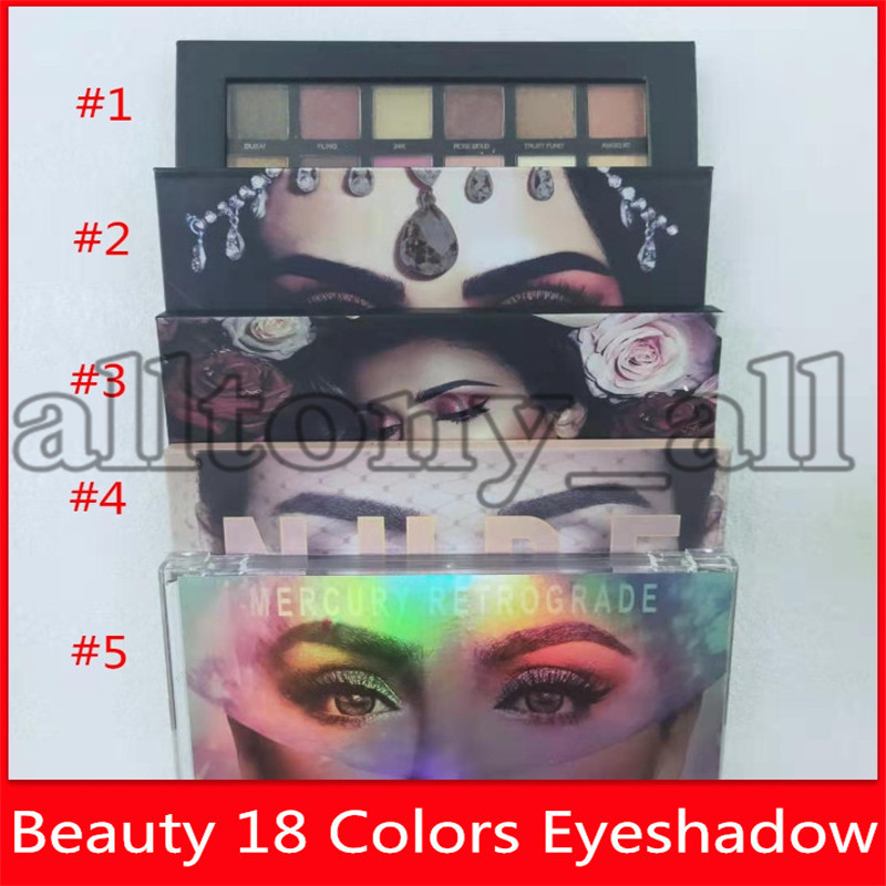 

Eyes Eyeshadow Palette Makeup 18 Colors Matte Glitter Shimmer Beauty Eye Make Up Shadows Cosmetics Palettes, Multi