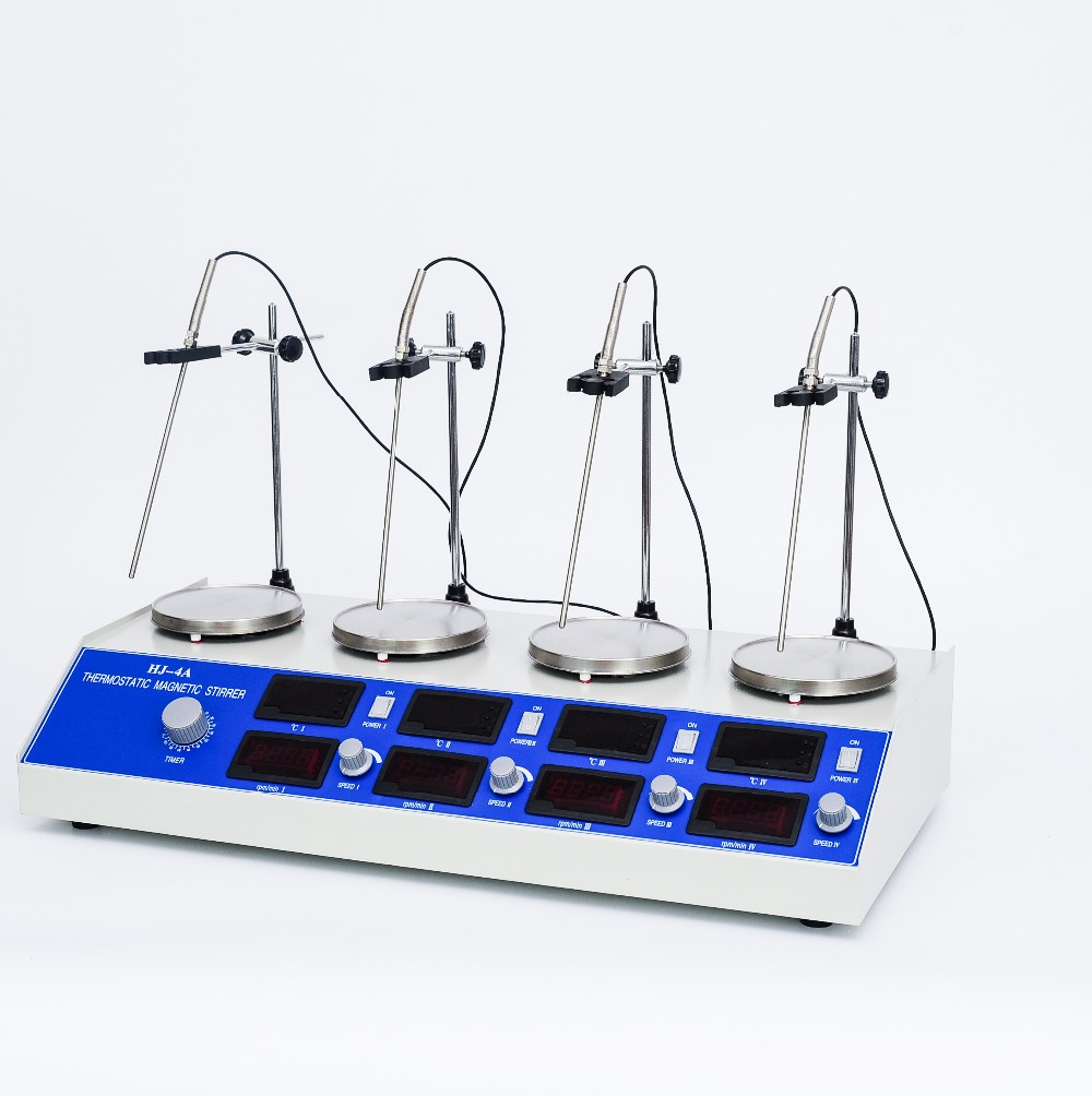 

HJ-4A Digital display Laboratory long temperature control magnetic stirrer magnetic stirrer mixer stir bar magnetic stirrer