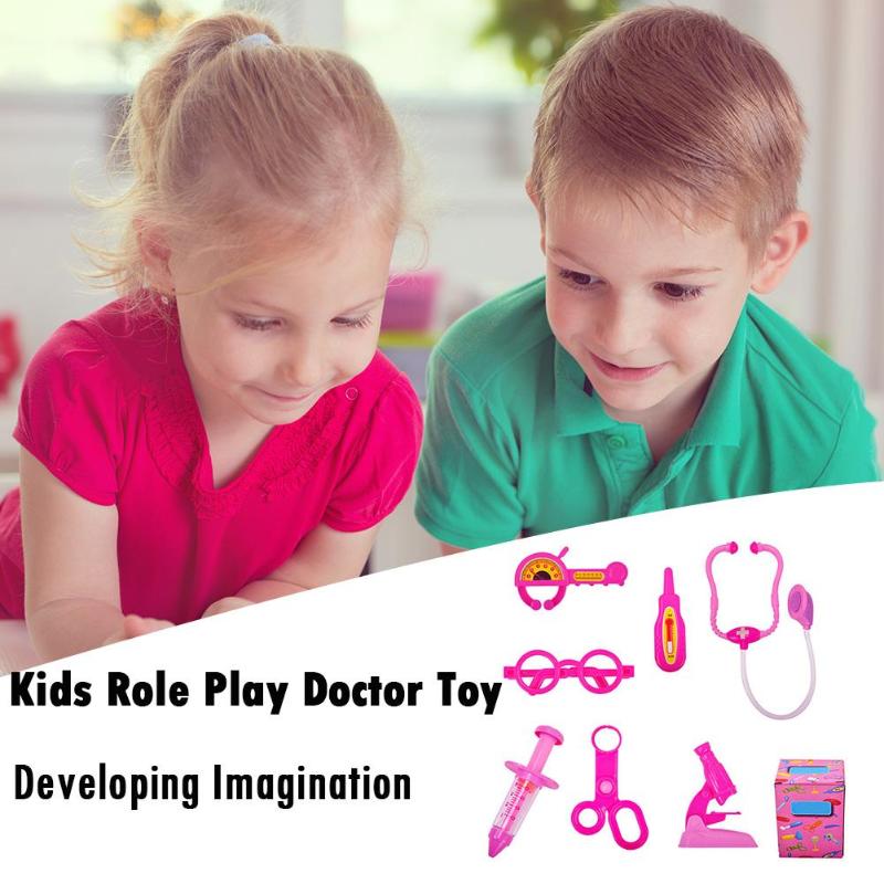 2019 kids children role play doctor nurse toy medical set kit plastic carry case gift for children diy pretend play toys pnlo from afantitoy 17 16 children play doctor