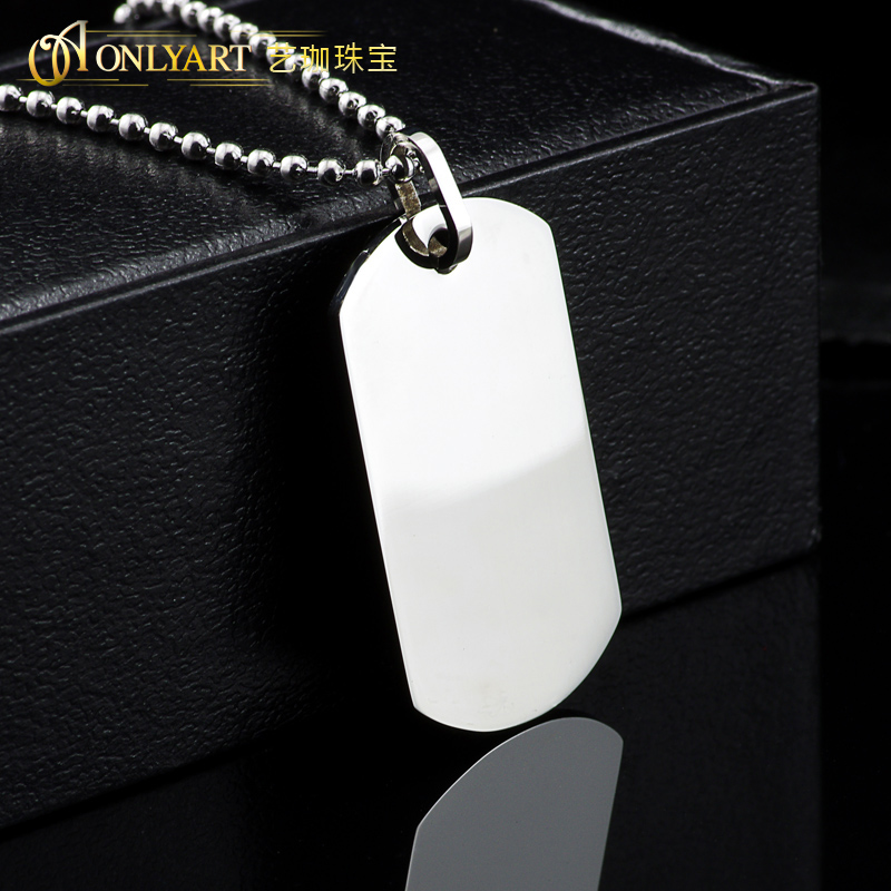 military dog tag custom engraving