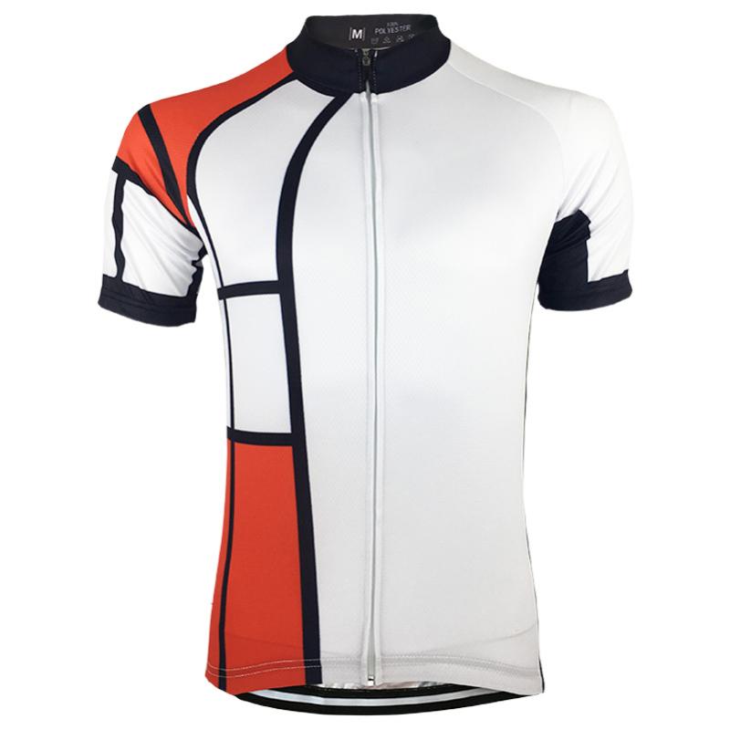 

HIRBGOD 2020 New Outdoor Sports Breathable Cycling Clothing Men White Simple Dh Bike Shirt Mountain Road Bicycle Clothing,HI421