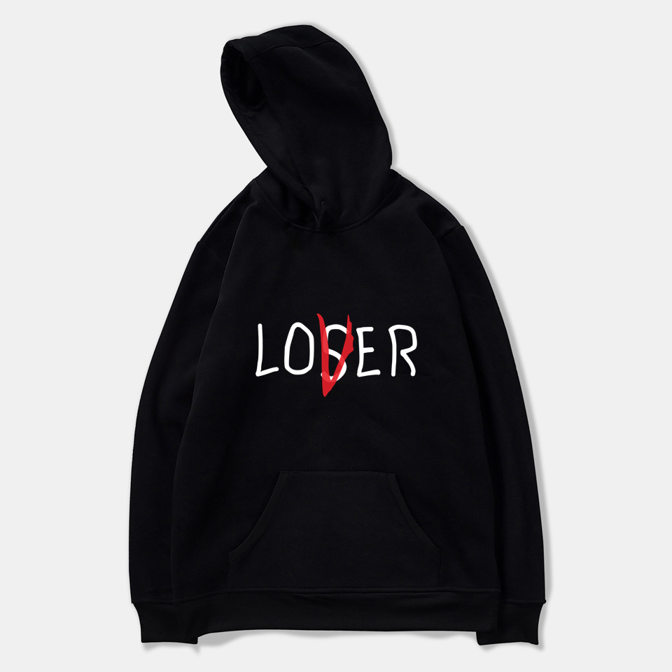 Nouveau film Il Perdants du Club Sweat-shirt Homme Femme Perdant amant Il Inspirée Hoodies Casual Sweat-shirts unisexe Perdant amant à capuche Y2