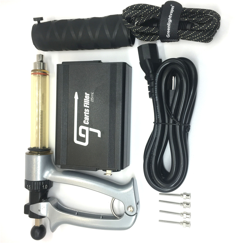 

G9 Semi Automatic Vape Carts Filler accessories 25ML Oil Filling Machine Injection for 0.5ML 0.8ML 1ML E Cigarettes Vape Pen Cartridges