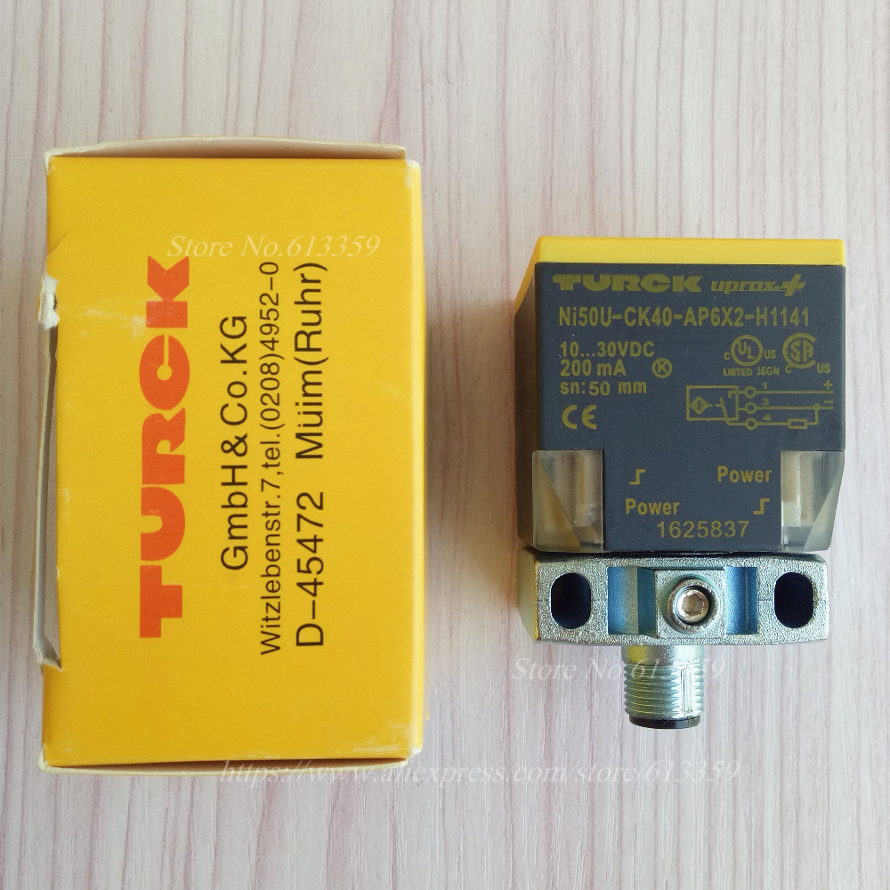 

NI50U-CK40-AP6X2-H1141 NI50U-CK40-AN6X2-H1141 Turck Proximity Switch Sensor New High-Quality
