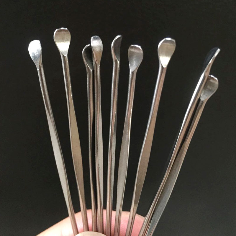 

Wax Carving Tool Stainless Steel Dab Tool Titanium Nail dry herb Dabber Tool Vaporizers Pipe Cleaning Tools for wax atomizer