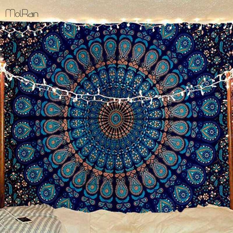 

Mandala Tapestry Wall Hanging Multifunctional Boho Printed Wall Tapestry Throw Blanket Rug Bedspread Cover Yoga Mat Decor India