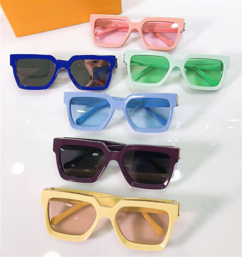 

66s Sunglasses Men Design Sunglasses Millionaire Square Frame Top Quality Outdoor Avant-garde Wholesale Style Glasses with Case 96006