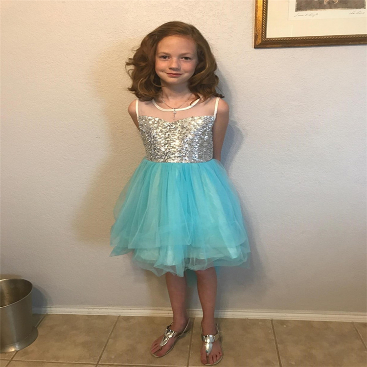 

Baby Girls Sequin Dress Princess Ball Gown Dresses Bowknot Party Summer Casual Dress sleeveless irregularity dress DHL FJ342, #01~#03(remarks color code to pick)
