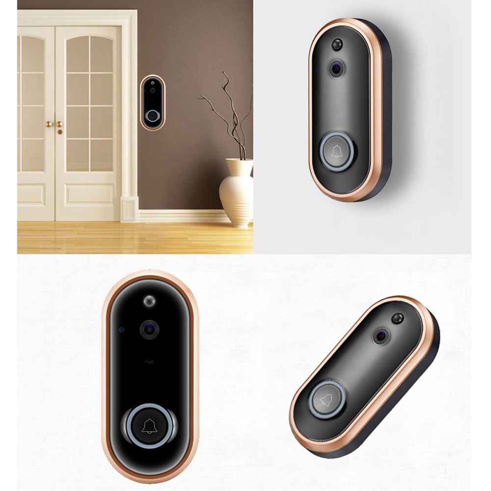 

WIFI Doorbell cameras Wireless HD 1080P Visual Infrared Night Vision Remote Home Monitoring Waterproof Intercom Phone