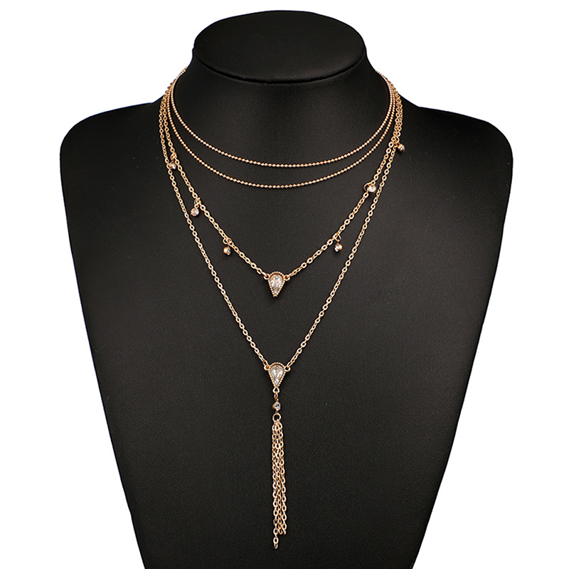 Cadena Larga para Mujer Collar Multi Capa-Envío Rápido Reino Unido Colgante