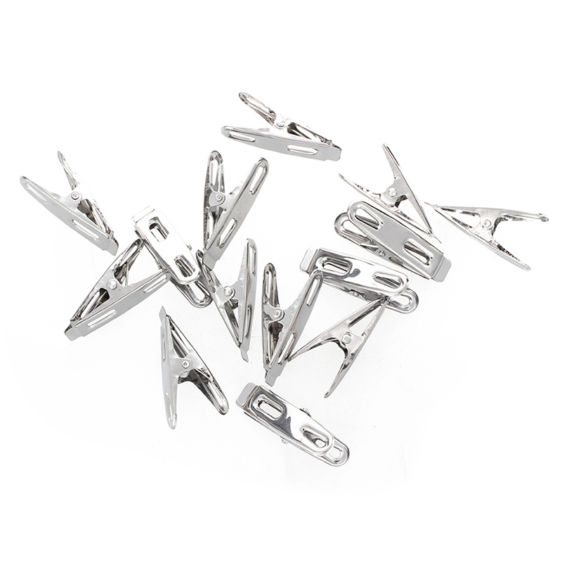 

Stainless Steel Home Laundry Slippers Laundry Wall Brooch Hooks 14PCS