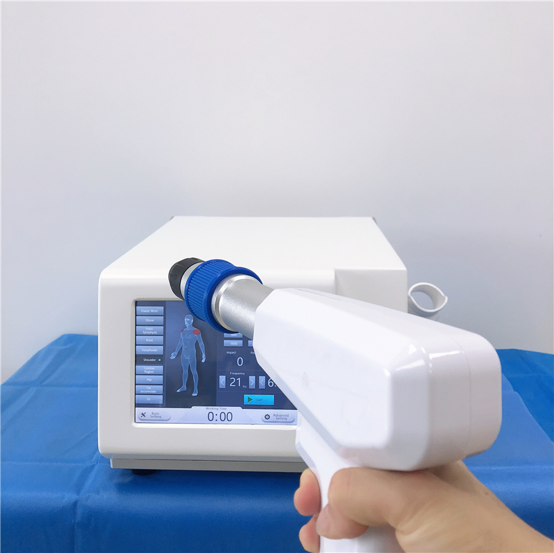 

Highly Effective Shockwave Therapy by pneumatic ballistic extracorporeal therapy machine with 6Bar pressure for body pain