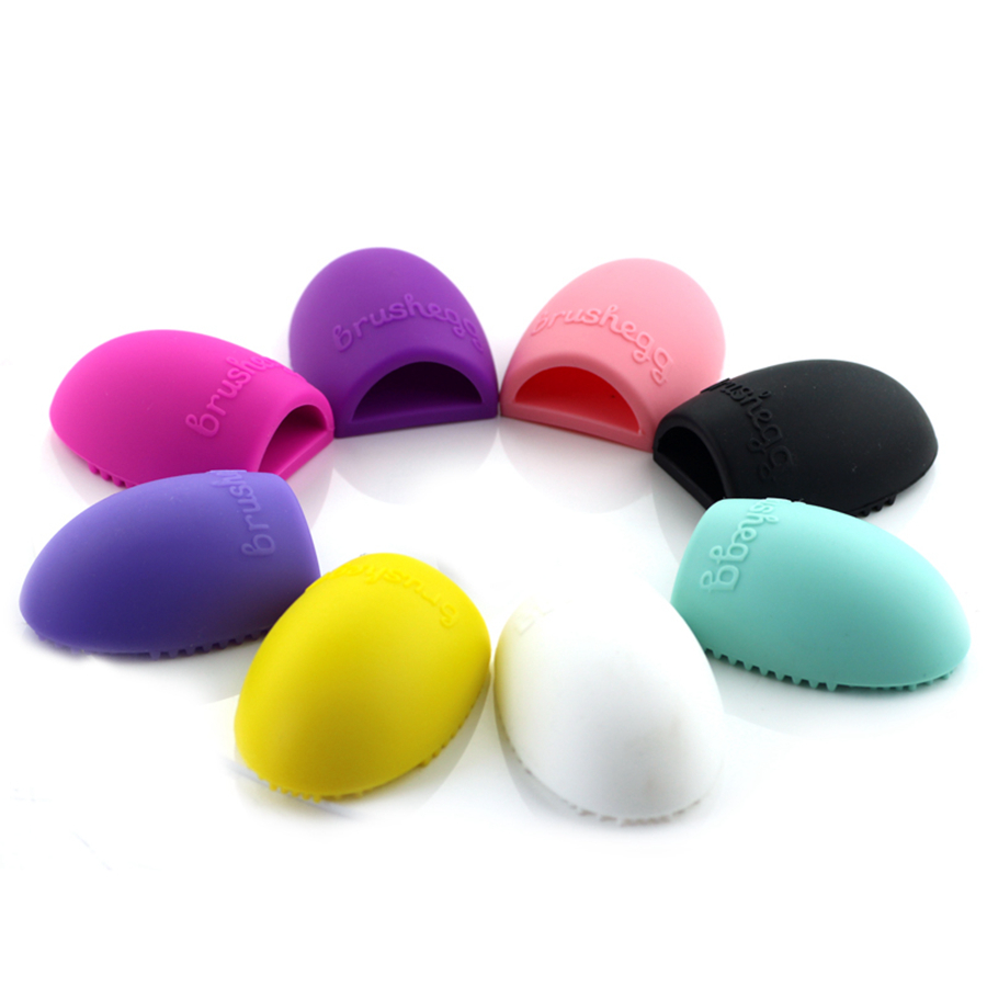 

Cleaning Glove Egg MakeUp Washing Brush Scrubber Board Cosmetic Brushegg Cosmetic Brush Egg Brush Clean Tool RRA2517