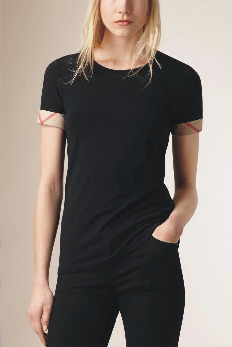 

2020 New style womens Brand designer t shirts clothes tops short-sleeved female sexy new cotton T-shirt tees 8 colors, White