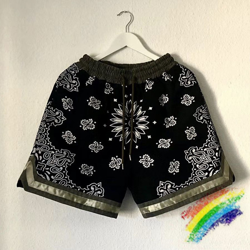 

2020ss Camouflage Shorts Men Women 1 Top quality Black Casual Loose Beach shorts