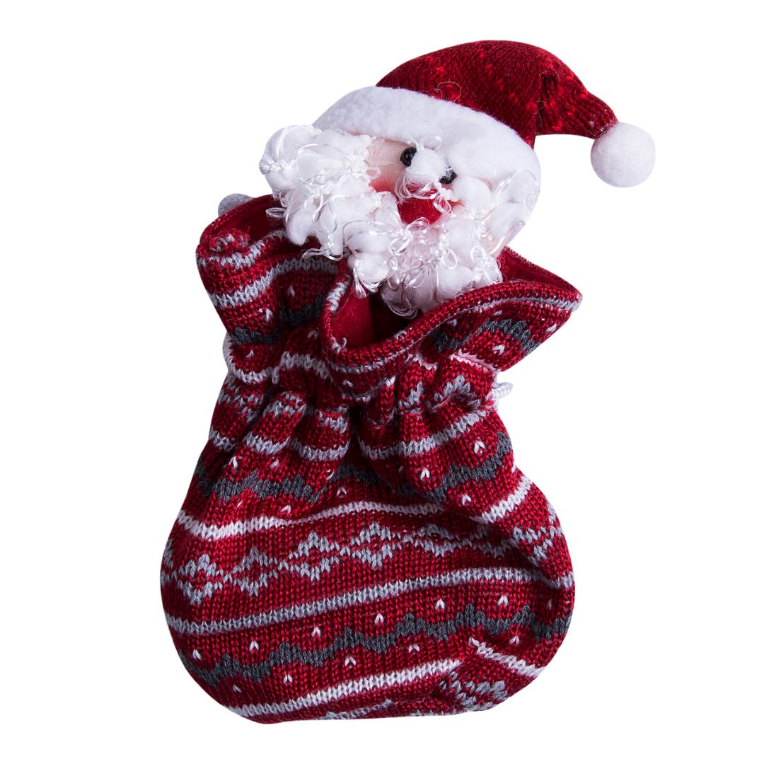 

Santa Christmas Decorations Silverware Holders Gift Bags Decor Home Decoration sacchetti natale stoffa santa bag sac cadeau noel