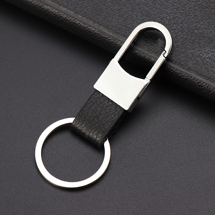 

Promotional Business Mens Gift Keychain Fashion Design Leather Key Ring Car Chain for Sale 5pcs/Set