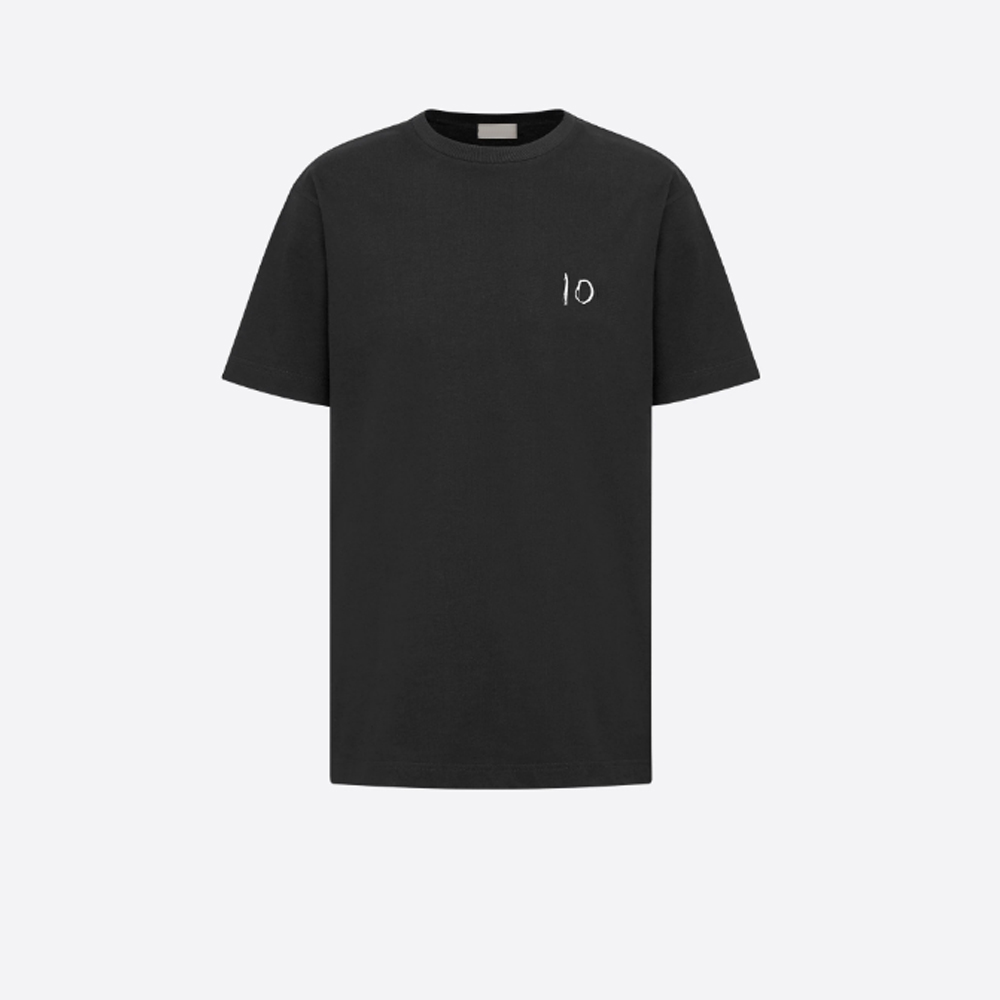 

Newest Mens Desinger T shirts Street wear Europe Paris Fashion Men High Quality Embroidery LOGO Cotton Tshirt Casual Women Tees, White