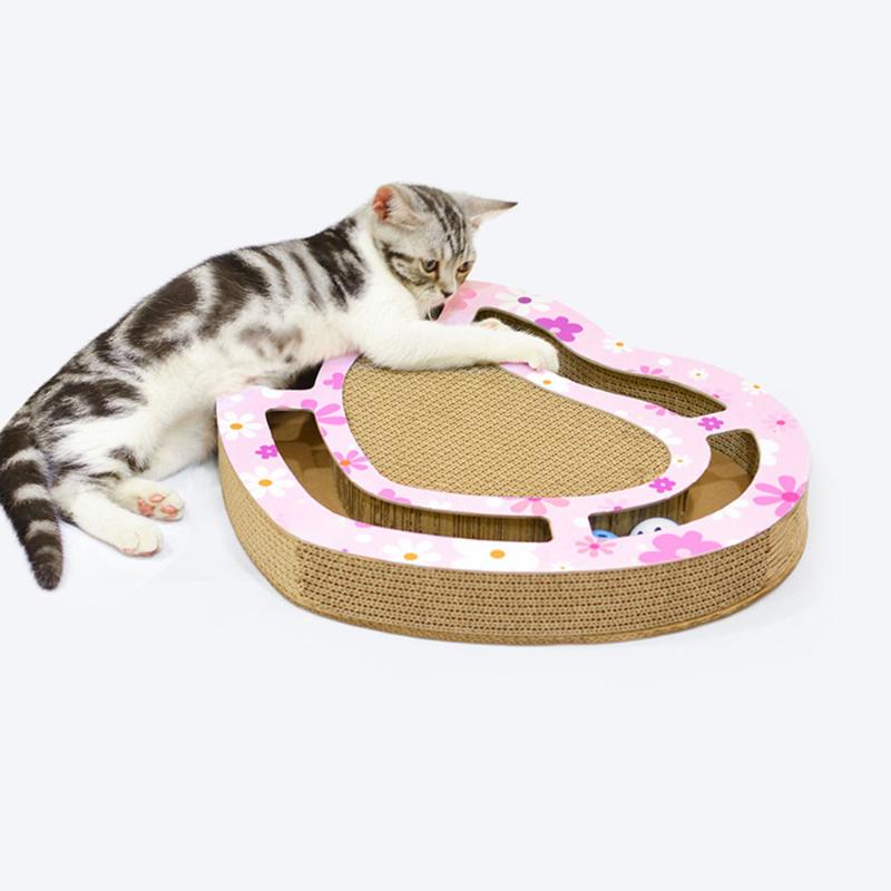 

Thicken Material Corrugated Paper Cat Scratch Board Pad Soft Bed Mat Care Toys Scratcher Cat Training Toy