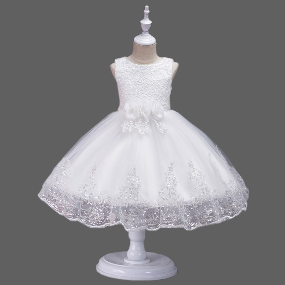 white frock for little girl