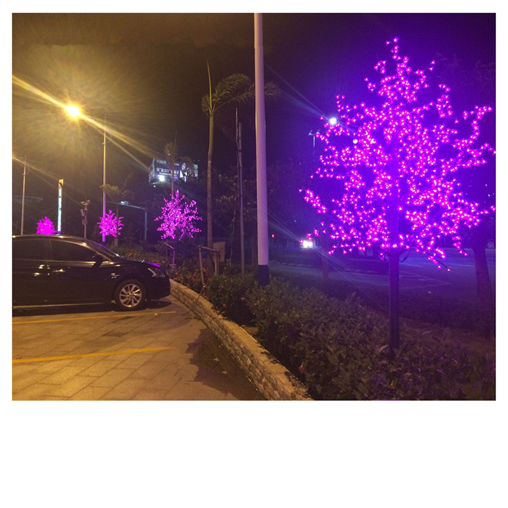 

LED Christmas Light Cherry Blossom Tree 480pcs LED Bulb 1.5m 5ft Height Indoor or Outdoor Use Free Shipping Falling Water Transport Rainproo