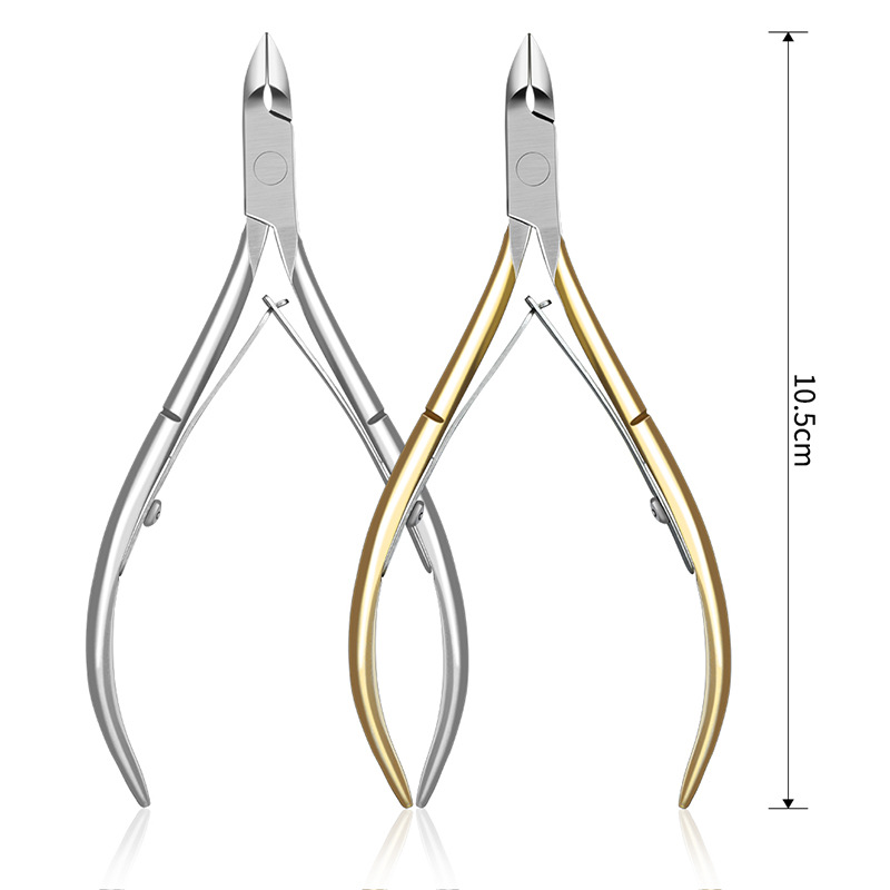 

Professional Fingernail Toenail Cuticle Nipper Trimming Stainless Steel Nail Clipper Cutter Cuticle Scissor Plier Manicure Tool