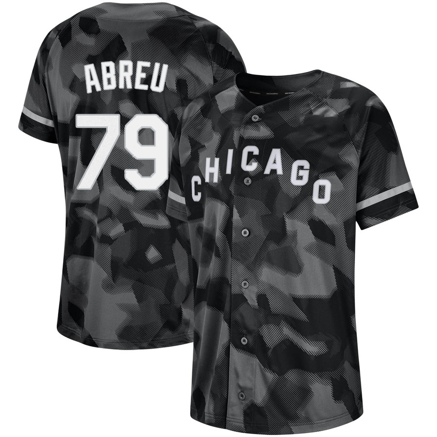 

Mens Camo Chicago Jersey 79 Jose Abreu 7 Tim Anderson 10 Yoan Moncada 21 Welington Castillo 45 Micheal Baseball Jerseys, Black