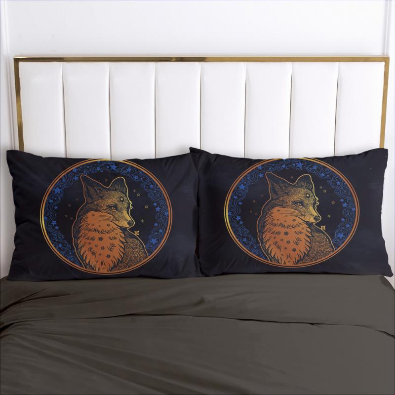 

Customize 3D 2PCS Pillow Cases Decoration Throw Pillow Cover Bedding PillowCase 60x70 50x70 Home textile Bohemia Drop Ship, Bohemian 083-black-p