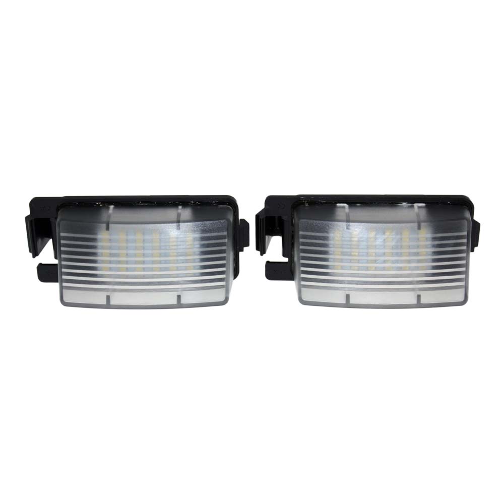 

2Pcs Error Free 18 3528 SMD LED License Number Plate Light Lamps fit for INFINITI Nissan Skyline V36 G35 G37 350Z