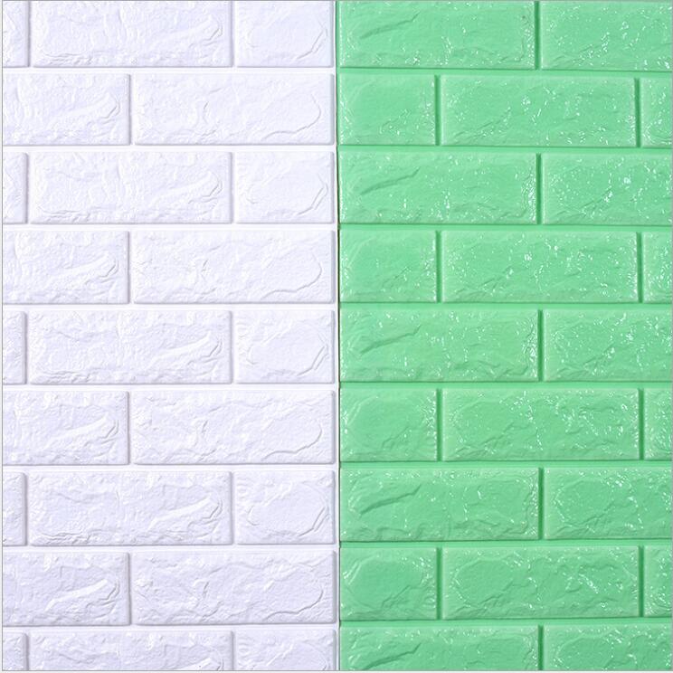 

70X38.5CM DIY Self Adhesive 3D Wall Stickers Bedroom Decor Foam Brick Room Decor Wallpaper Wall Sticker For Kids Room