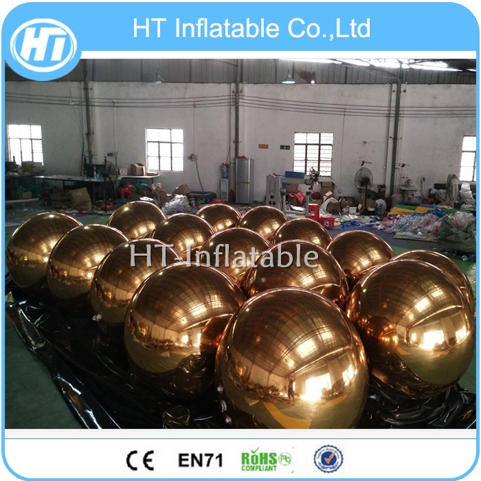 

1m Top Quality Event Party Inflatable Colorful Mirror Balloon, Double PVC Mirror Ball for Sale