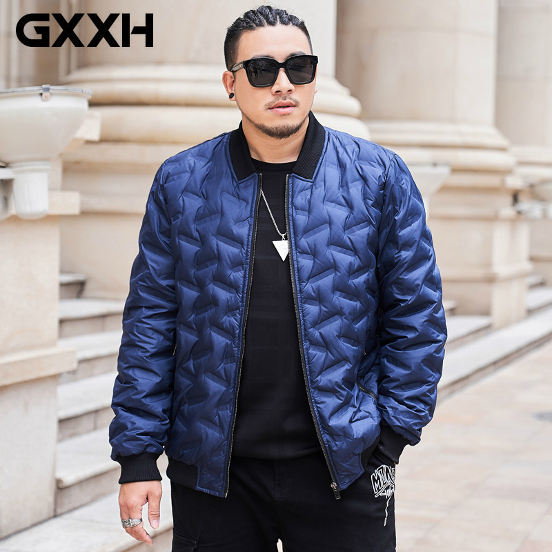 

Fat Big Size 5XL 6XL 7XL Lightweight Down Jacket Men 2020 New Fashion Waterproof Down Jackets Male Casual Winter Warm Coat, B001 black