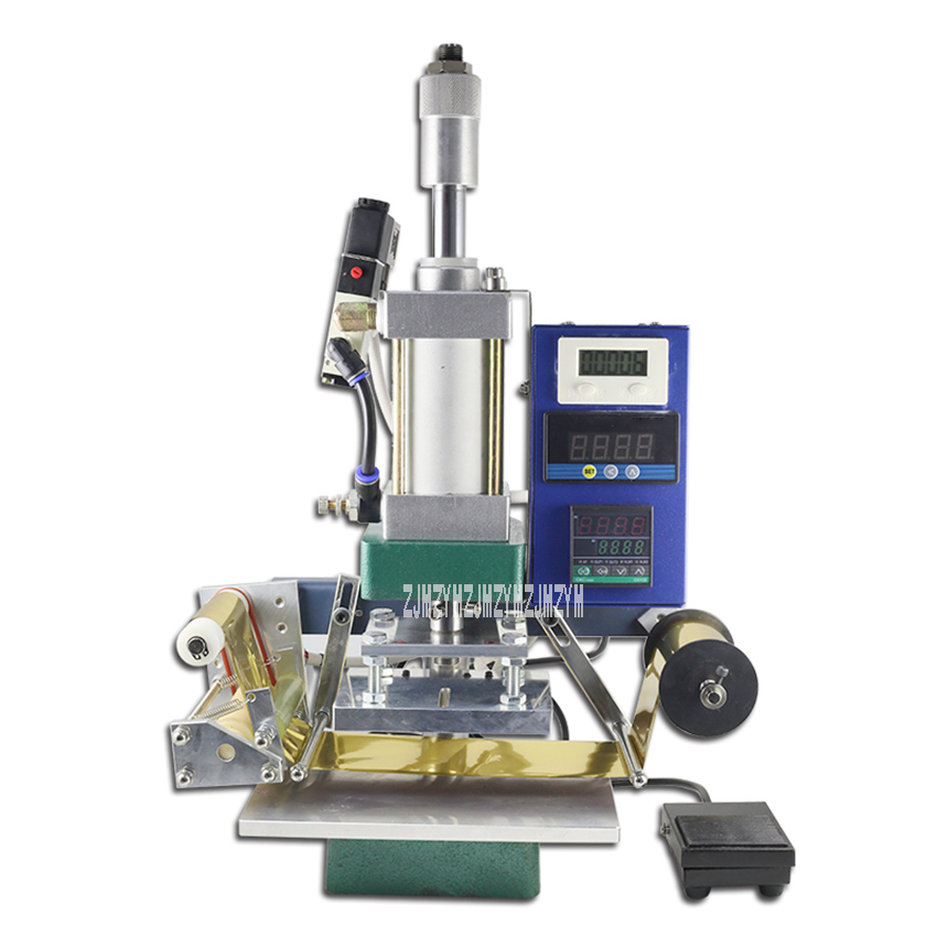 WT-QS90 Machine de bronzage Pneumatique Pneumatique HOT Foil Machine Machine En Cuir Meubles en bois Chaleur Presse Chaleur Doyace Presse