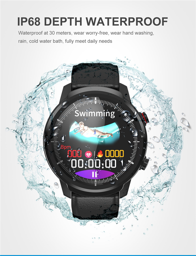 Suministro Al Por Mayor Inteligente Del Reloj De Los Hombres L5 L3 Plus IP68  A Prueba De Agua De La Pantalla Táctil Completa Espera Largo SmartWatch  Ritmo Cardíaco Tiempo Pk B57 P70 P80 De Yunduandhgate, 13,14 € |  Es.DHgate.Com