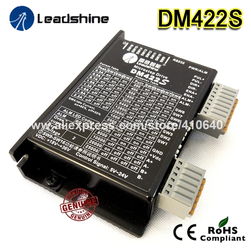 New Arrival Leadshine DSP Stepper Drive DM422S Stepper Drive Max 36 VDC Compatiable with Stepper Motor Drive DM422C or DM422-image-463766223