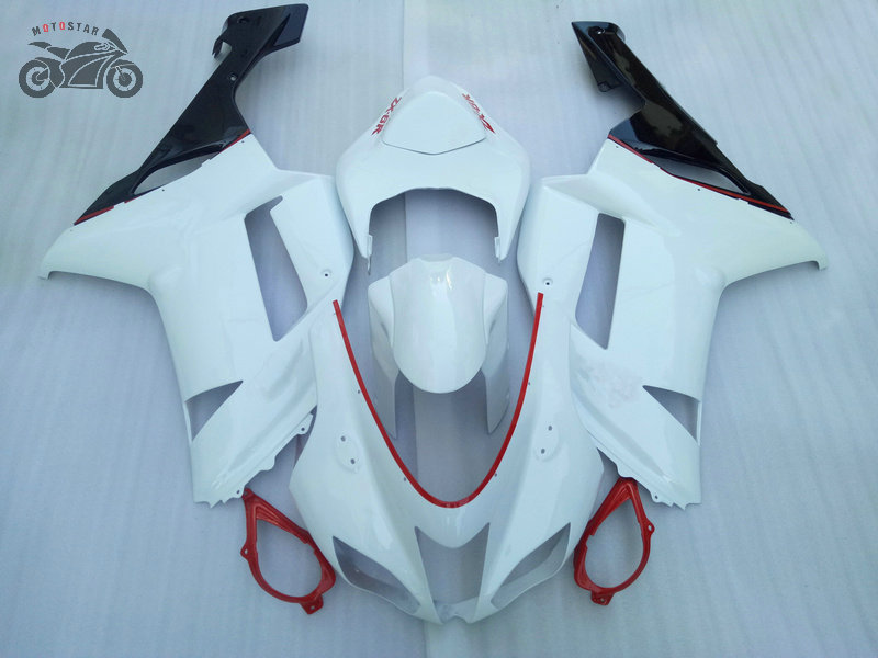 

Free Custom Fairings kit for Kawasaki Ninja 2007 2008 ZX-6R 07 08 636 ZX 6R ZX636 road racing Chinese ABS fairing kits, Same as the picture
