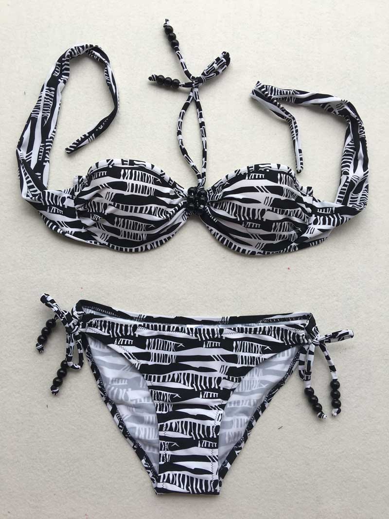 European fashion pioneer famous designer sexy Print Swimsuit For Women Swimwear Bikini Set woman Party Lady Beach Bathing Suits clothing-image-529375259