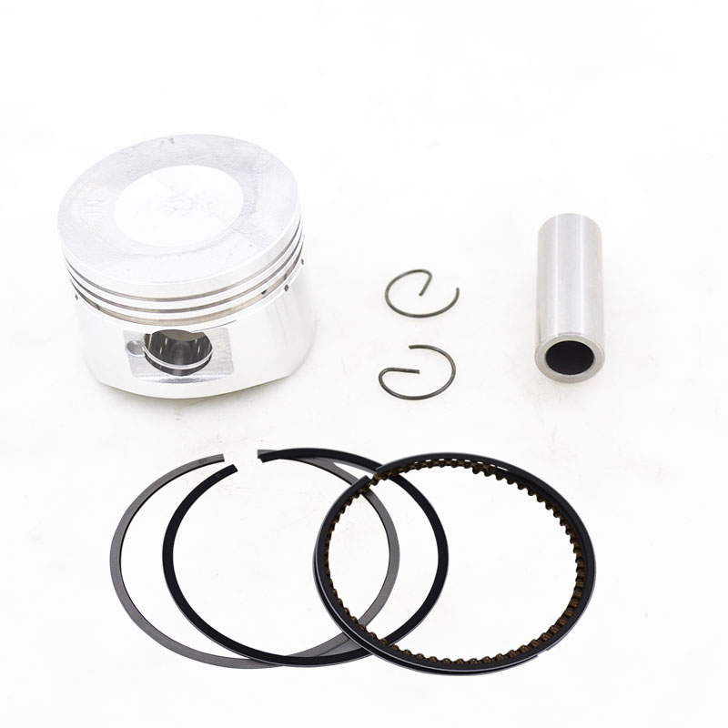 

High Quality Motorcycle 52.4mm Piston 15mm Pin Ring Set For GY6-125 152QMI Moped Scooter Dirt Bike TaoTao
