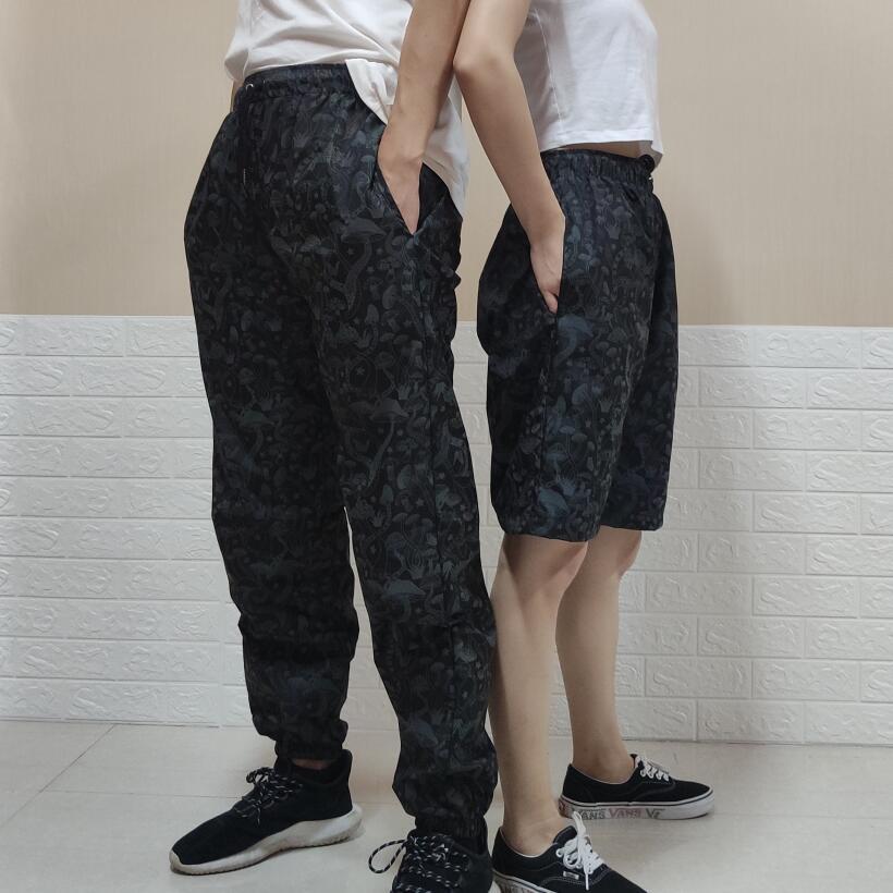 mushroom reflective joggers