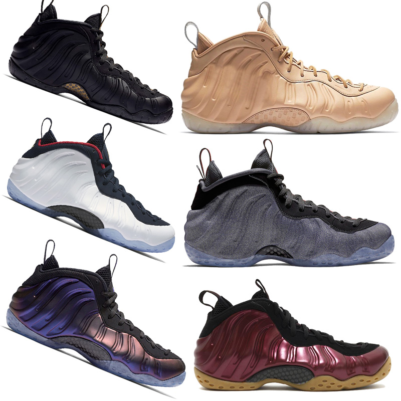 

Black Gum Mens Basketball Shoes Alternate Galaxy 1.0 2.0 Olympic White-Out Penny Hardawayfoams one men sports sneakers designer size 7-13